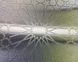 Ornamentätzung auf Edelstahl