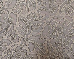 Ornamental geätzte Messingoberfläche für dekorative Wandflächen