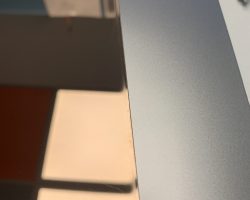 Roségoldfarbener PVD-Edelstahl mit edler Oberfläche